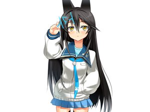 Rating: Safe Score: 96 Tags: animal_ears black_hair ch@r long_hair necro-san original white User: anaraquelk2