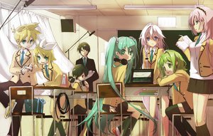 Rating: Safe Score: 114 Tags: computer group gumi hatsune_miku headphones hekicha hiyama_kiyoteru ia kaai_yuki kagamine_len kagamine_rin male megurine_luka microphone school_uniform vocaloid User: FormX