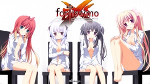 Rating: Questionable Score: 104 Tags: fortissimo//akkord:bsusvier game_cg kurobane_sayuki naked_shirt no_bra ooba_kagerou open_shirt sakura_(fortissimo) satomura_momiji shirt suzushiro_nagisa User: Wiresetc