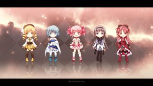 Rating: Safe Score: 57 Tags: akemi_homura blonde_hair chibi dress jyuru kaname_madoka mahou_shoujo_madoka_magica miki_sayaka pink_hair red_hair sakura_kyouko thighhighs tomoe_mami User: HawthorneKitty