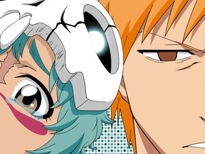 Rating: Safe Score: 22 Tags: bleach brown_eyes close crying gray_eyes kurosaki_ichigo loli male nel_tu orange_hair short_hair tears User: Oyashiro-sama